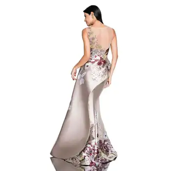 Moteris Seksuali Suknelė Kratinys Tinklelio, O Kaklo Matyti Per Siuvinėjimo Šalies Proga Įvykio Naktį Suknelės Femme Maxi Elegantiškas Vakare Gown