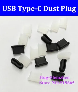 Kinija Didmeninė 100-1000pcs Silikagelio USB Tipas-C jungtis įkrovikliui dulkių kištuko Tipas C kabelis Sąsaja raštas nešiojamas telefono
