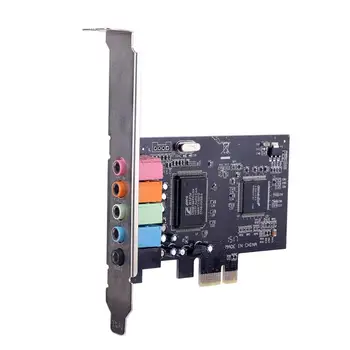 PCI Garso plokštė 5.1 CH 5.1 Kanalo CMI8738 Chipset Garso Sąsaja PCI-E 5.1 Stereo Digital Kortelės Darbalaukio garso plokštė