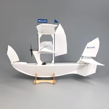 MinimumRC Cloud Boat Star Voyager Sparnų Lėktuvas Putų Lėktuvas Modelis Surinktas RINKINYS/PNP Versija Su Varikliu RC Žaislas