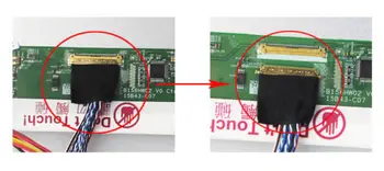 Darbo 1366×768 40pin LP156WH4 15.6 colių LED skydelį HDMI VGA 2AV LCD Ekranu nuotolinio Valdiklio plokštės rinkinys