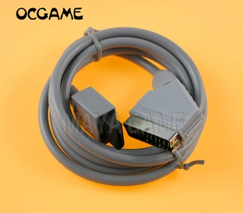 OCGAME Aukštos Kokybės Wii WIIU, WII U konsolės RGB SCART kabelį Video HD AV HDTV SUKELTI Smegenų Vaizdo žaidimų, 1.8 M ilgio NTSC