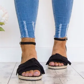 2019 Moterų Sandalai Mados Mažas Aukštakulniai Sandalai Vasarą Bateliai Moteris Atsitiktinis Blokuoti Kulnas Zapatos Mujer Plius Dydis 43 Sandale Femme