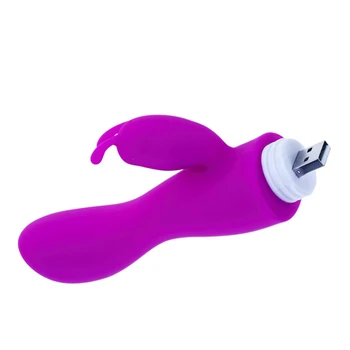 Gana Meilės USB Įkrovimo Greitis 30 G Spot Vibratorius atsparus Vandeniui clit Vibratorius Vibruoja body massager Suaugusiųjų Sekso Žaislai Moterims