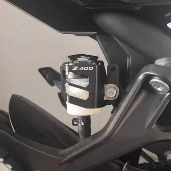 Z400 Motociklo Galiniai Stabdžiai, Kuro Bakas Aliejaus Puodelio Dangtelio Raštas Turėtojas CNC Aliuminio Reikmenys Kawasaki Z400 2017 m. 2018 m. 2019 m.