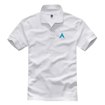 Vasaros ARCH LINUX Programuotojas Sistema polo Marškinėliai Vyrų trumpomis Rankovėmis polo marškinėliai