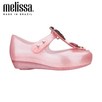 Melissa Mini Ultragirl Ballerina Girl Želė Batai, Sandalai 2020 Kūdikių Bateliai Melissa Basutės Vaikams Skaidres Batų Merginos Sandalai Bamblys
