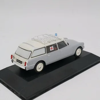 1:43 mastelis ID19 lydinio lieto greitosios pagalbos automobilio modelis, modeliavimas metalo automobilio modelio vaikų žaislų kolekcija dovanų patalpų ekranas