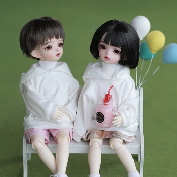 Isoom Emica & Emilija BJD Doll 1/6 Yosd lėlės kilnojamojo bendras fullset baigti profesionalaus makiažo Mados Žaislai Mergaitėms Dovanų