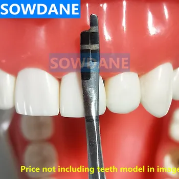 Naujo Tipo Ortodontinis Dantų Estetinis Dantų Vainiko Pločio Vėžės Odontologą Implanto Matavimo Liniuotė Suportas Nerūdijančio Plieno