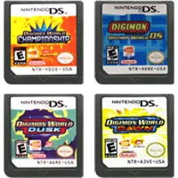 DS Žaidimų Kasetė Konsolės Kortelės Digimonn World Series Nintendo DS