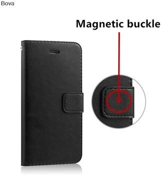 Meizu M5s M5 kortelės laikiklio dangtelį atveju Meizu M5 5.2-colis odinis telefono dėklas ultra plonas piniginės flip cover