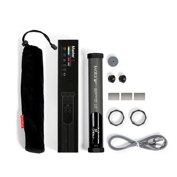 Iwata Master S RGB Šviesos Vamzdis Handheld LED Šviesos Fotografija Apšvietimo Stick Studija Foto Video Soft Tube Llight