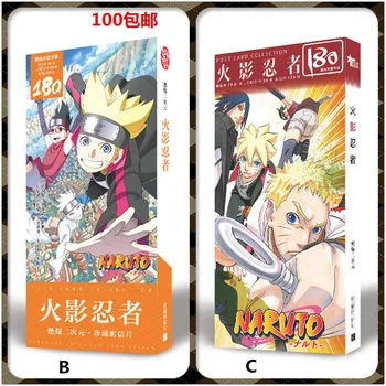Anime Naruto Atvirukas žaislas Uzumaki Naruto Magija Popieriaus Atvirukų Kolekcija Kortelės žaislai, dovanos