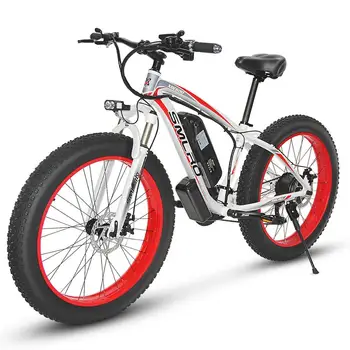 48V 1000W variklis 16AH ličio baterija elektrinis dviratis 26 colių 4.0 riebalų padangų elektrinis dviratis