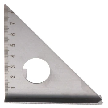 Medienos apdirbimo Valdovas Aikštėje Išdėstymas Mitra Trikampis Mansardos 45° 90 laipsnių Metrinių Indikatorius