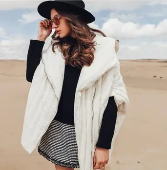 Aukštos kokybės Europos ir Amerikos apsiaustu stiliaus 90% nekilnojamojo ančių pūkų paltai striukė moteriška pusė ilgio rankovėmis šaltą žiemą kailis wq94
