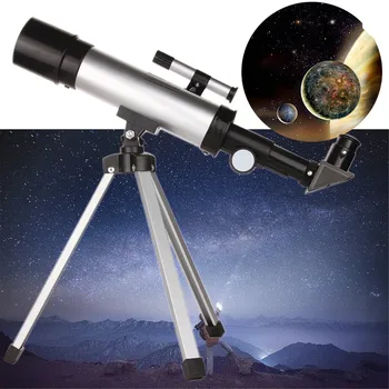 360x50mm Astronomijos Teleskopo Vamzdis Refraktoriumi Monokuliariniai Spotting scope w/Trikojo