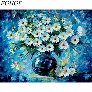 FGHGF Frameless Nuotraukas Tapybos Numeriai Rankomis Dažyti Aliejus Ant Drobės Namų Dekoro Sienos Meno Impresionistų