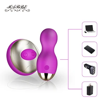 Belaidis Vibratorius Kulka Kiaušinių Vibratorius, Sekso Žaislai Moteris USB Įkrovimo Klitorio Stimuliatorius Makšties Masažas Sekso Parduotuvė Poras