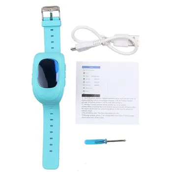 Kebidu SQ50 Anti-Lost su SIM Kortele Smartwatch Vaikams Baby Safe SOS Skambučio Vieta Finder Vaikams Nešiojami Smart Žiūrėti