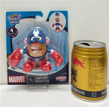 Hasbro Stebuklas P. Bulvių Lėlės Surinktos Lėlės Didelės Kapsulė Hulk Geležinis Žmogus Kapitonas Amerika Žaislą Dovanų