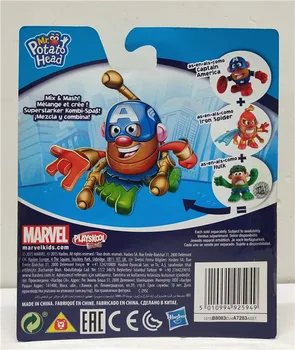 Hasbro Stebuklas P. Bulvių Lėlės Surinktos Lėlės Didelės Kapsulė Hulk Geležinis Žmogus Kapitonas Amerika Žaislą Dovanų