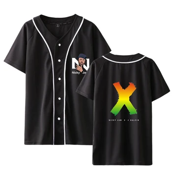 Nicky uogiene Mados Spaudinius Beisbolo T-marškinėliai Moterims/Vyrams Vasaros trumpomis Rankovėmis Marškinėlius 2020 Karšto Pardavimo Laisvalaikio Drabužių Streetwear