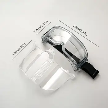 Apsauginės Pilna Veido Kaukė Suvirinimo Šalmas, Anti-UV Aišku Saugos Stabdžių Splash Shield Antveidis Darbo Saugos Reikmenys Anti-Shock