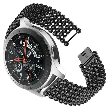 22mm metalų laikrodžių dirželiai Samsung Galaxy žiūrėti 46mm Smart priedų Pakeitimo apyrankės Už Huawei žiūrėti GT band apyrankė