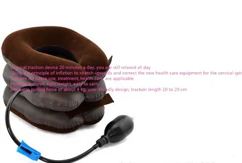 2020 gimdos Kaklelio traukos prietaisą oro gimdos kaklelio minkštas kaklo parama prietaisu galvos skausmas nugaros, pečių skausmas patogi kaklo masažas atsipalaiduoti