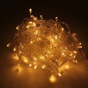 Lango Užuolaidėlė Žibintai 4m ašaros 0.4-0.6 m 96 LED Varveklis String 8 Režimai Pasakų Girliandą Kalėdų, Vestuvių Dekoravimas ES/JAV Plug