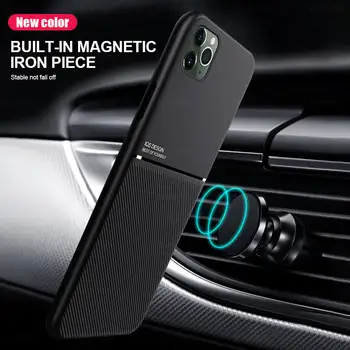 Magnetinio Matinis Telefono dėklas Skirtas iPhone 11 Pro Max X Xs Xr XS Max SE 2020 6 7 8 Plius 10 Bylą Apima apie aiphone 11 Pro iphone11
