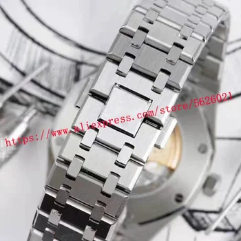 41mm Vyrų Sporto Riešo Žiūrėti MIYOTA 8215 Vyrų Laikrodis Nerūdijančio Plieno Šviesos Vandeniui Data Vyrų Automatinis Mechaninis laikrodis