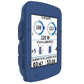 Mėlynas Dviratis chronometras Padengti Garmin Edge 520 Dviratį GPS Silikono apvalkalas, Apsauginė Guma, Rankovės Padengti Nemokamas Pristatymas