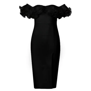 Moterų Suknelės, Naujas Vasaros Suknelė Tvarstis Seksualus Bodycon Vestido Ponios Drabužiai Juodas Dirželis Elegantiškas Šalis Suknelės