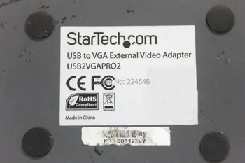 USB į VGA Adapteris Išorės Vaizdo Grafikos Kortelė StarTech USB2VGAPRO2 1 920 x 1 200