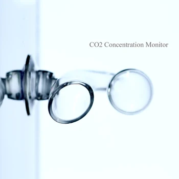 Akvariumas Anglies Dioksido (CO2) Stebėti Stiklo Drop Checker Su Tirpalo PH Rodiklis Ir siurbtukas Tikrinimo Indikatorius Akvariumas