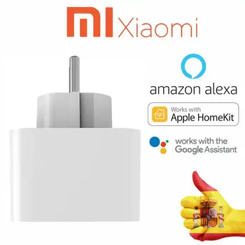 Xiaomi Mijia ES plug smart nuotolinio Valdymo pultelio mygtukus pereiti laikas atminties smart energijos taupymas, Alexa, Google Namuose