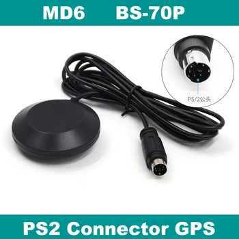 BEITIAN 9600 baud normą,MD6 PS2 kištukinė jungtis RS-232 GPS imtuvą, 