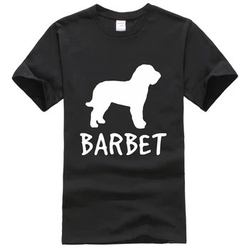Barbet šunų mylėtojas ownerTee Marškinėliai, Unisex, Mada Moterims, Vyrams trumpomis Rankovėmis mados stiliaus Marškinėliai