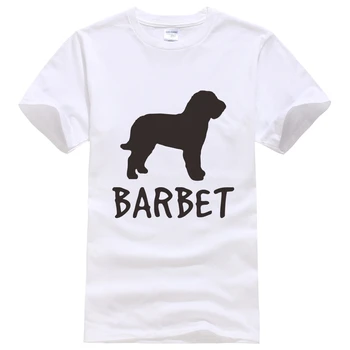 Barbet šunų mylėtojas ownerTee Marškinėliai, Unisex, Mada Moterims, Vyrams trumpomis Rankovėmis mados stiliaus Marškinėliai