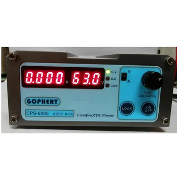 Mažas Volum CPS-6005 60V 5A 110V-220V kompaktiškas reguliuojamas Switch-Mode Skaitmeninis Reguliuojamas perjungimo DC Maitinimo šaltinis Maitinimo šaltiniai