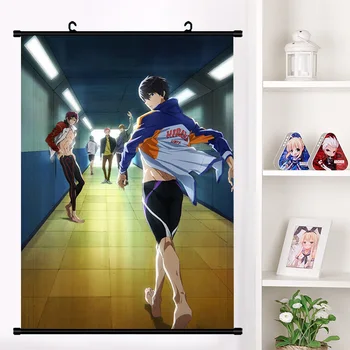 Nemokamai! Anime Cosplay Sienos Pažymėkite Freskos Plakatas Nanase Haruka Tachibana Makoto Sienos Pakabinti Plakatą Otaku Namų Dekoro Kolekcija Dovanos