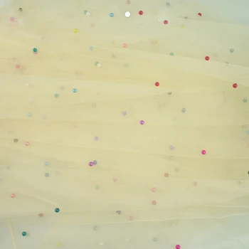 Plotis 150cm Spalvingas Perlų Blizgučiai Tiulio Audinio Pearl Tinklinio Šalis Vestuvių Suknelė, Šydas, Tutu Sijonai 