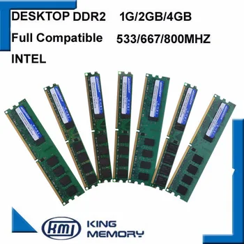 KEMBONA Intel ir-M-D LONG-DIMM KOMPIUTERIO DARBALAUKĮ DDR2 800 667 533 Mhz - 1 gb 2 gb 4 gb RAM ATMINTIES MEMORIA DDR2 2GB/DDR2 4G