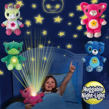 Pliušinis Žvaigždėtą Iškamša Projektoriaus Lempa Žaislas Žvaigždė Pilvą Svajonė Lites Animacinių Filmų Pliušiniai Žaislai Žvaigždėtas Dangus Svajonių Naktį Šviesos Nuraminti Žaislas