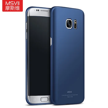 MSVII Prekės Case For Samsung Galaxy S6 kraštas Matinis Sunku Atgal Padengti Plonu Prabanga mobiliojo Telefono dėklas apsaugos Samsung S6