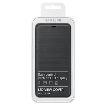 Originalus Samsung S9 LED Smart Odinis dėklas, Skirtas Samsung Galaxy S9 S9+ S9 Plus G960 G965 LED Smart VIEW Padengti Piniginės Flip Case