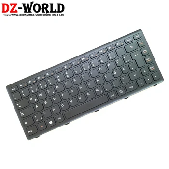 Naujas Originalus Juodas vokiečių Nešiojamojo kompiuterio klaviatūra Lenovo Flex 14 S410P G400S G405S G410S serijos 25211183 25211153 25211123